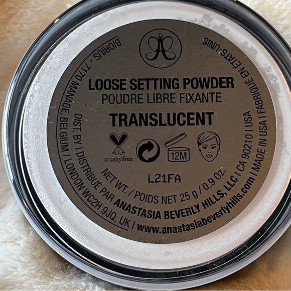 Anastasia Loose Translucent Setting Powder NIB - Picture 2 of 7